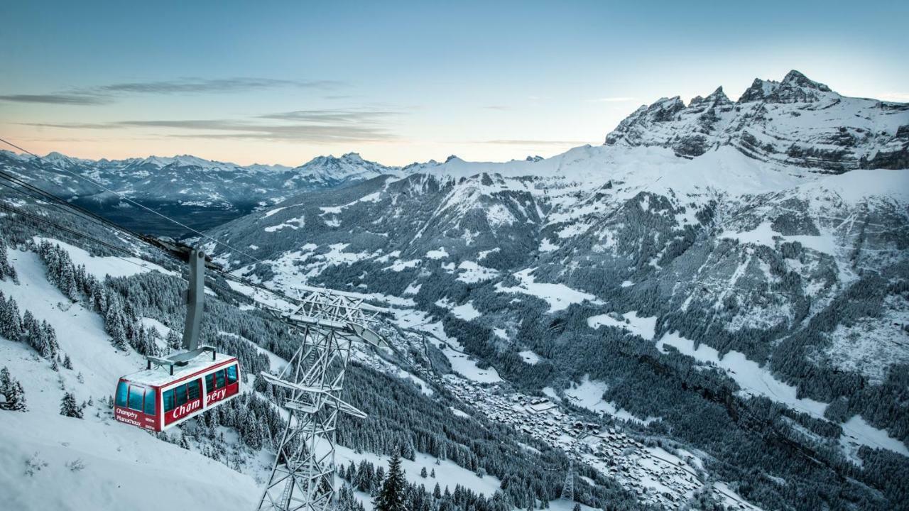 Appartement A La Montagne Champery Exterior photo